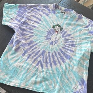 Unisex Tie-Dye Joker Graphic Tee